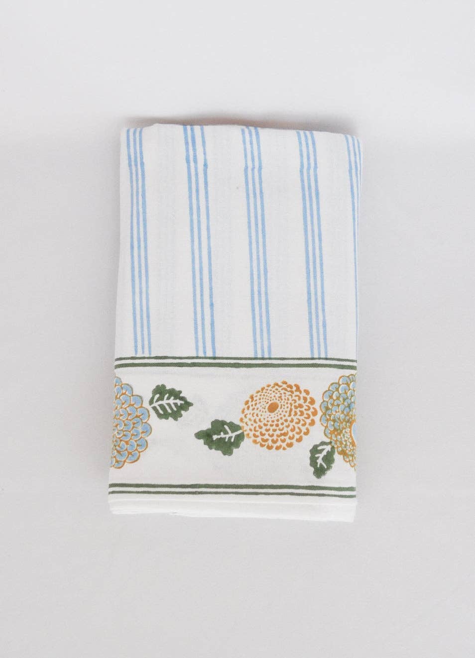 Table Throw - Marigold - Uniform Blue