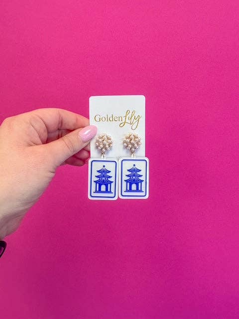 Mahjong Earrings - Pagola