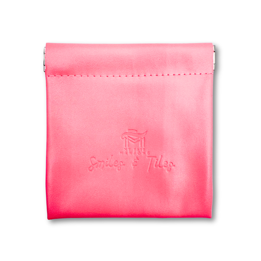 MFM Coin, Dice, Extra Mahjong Tile Pouch | 4x4" Bag