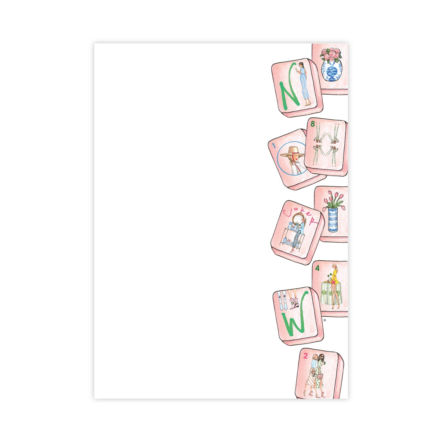 "PinkTiles" notepad