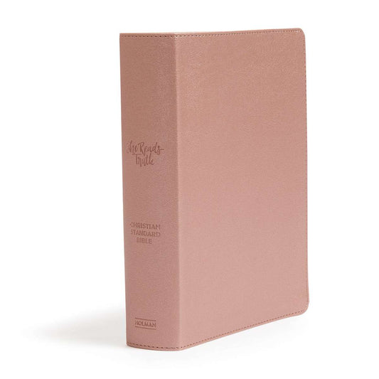 CSB She Reads Truth Bible, Rose Gold LeatherTouch, Indexed