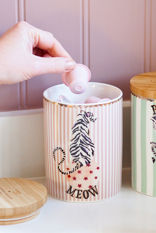 Yvonne Ellen Tiger Storage Jar (medium)