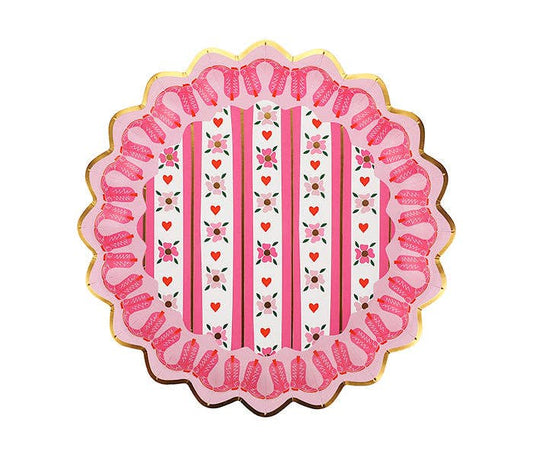Boot Scoot Blooms Dinner Plates (10 ct)
