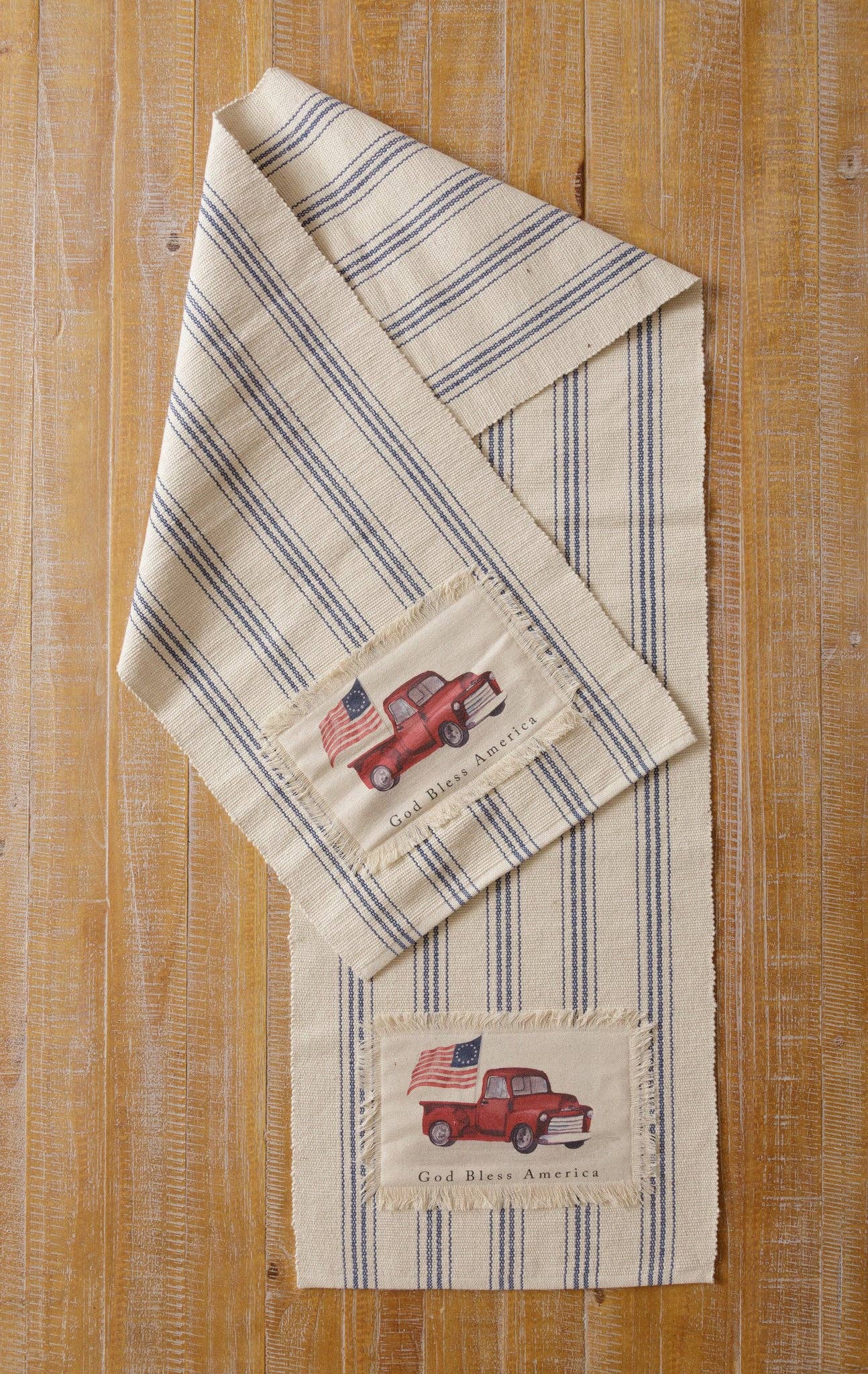God Bless America Truck Table Runner - (PC) | SALE | USA