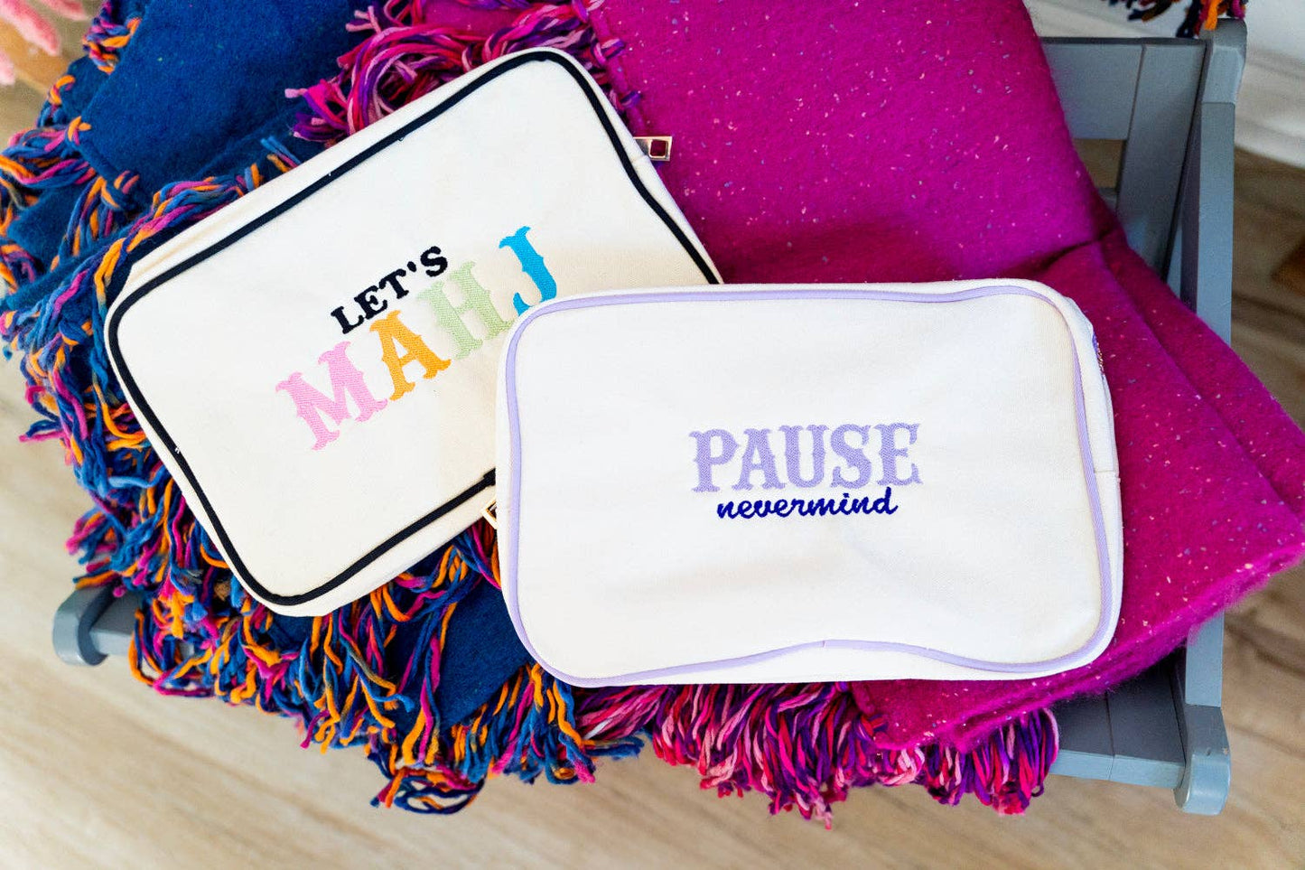 Pause Nevermind Tile Bag