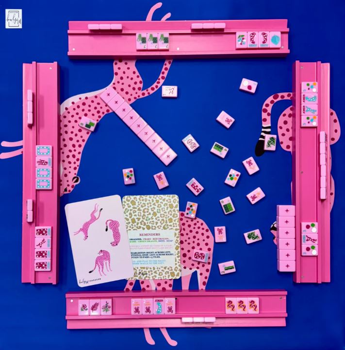 Bespoke Springtime Safari Tiles PINK