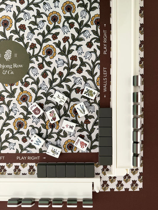 Mahjong Row & Co | Autumn Saffron Mahjong Mat