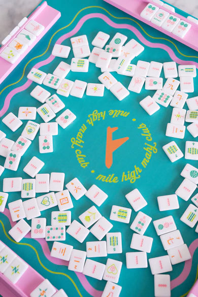 PLM Vibrant Vibes - Mile High Mahj Club Travel Tiles Set