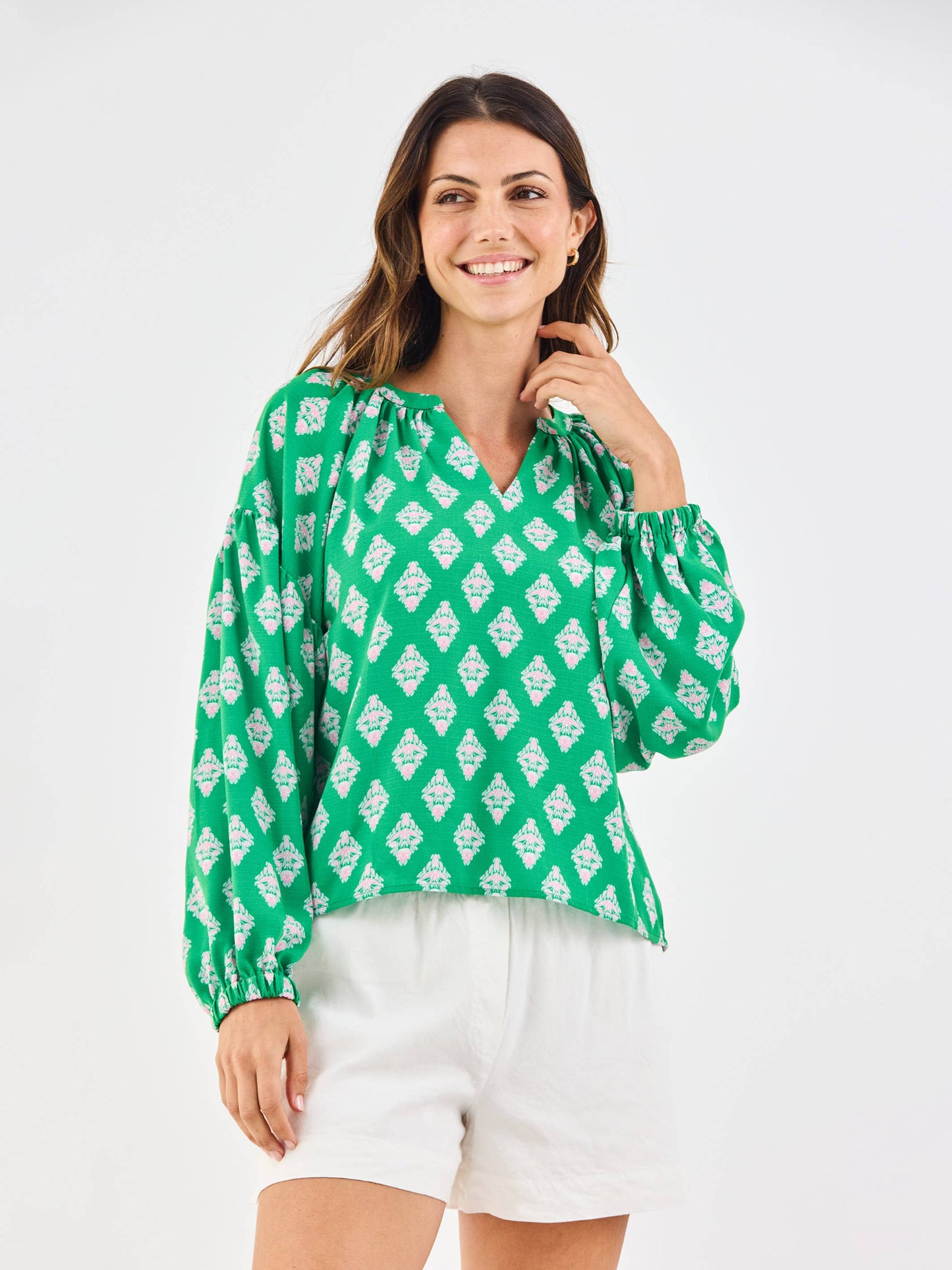 Scarlette Top | Early Riser Green