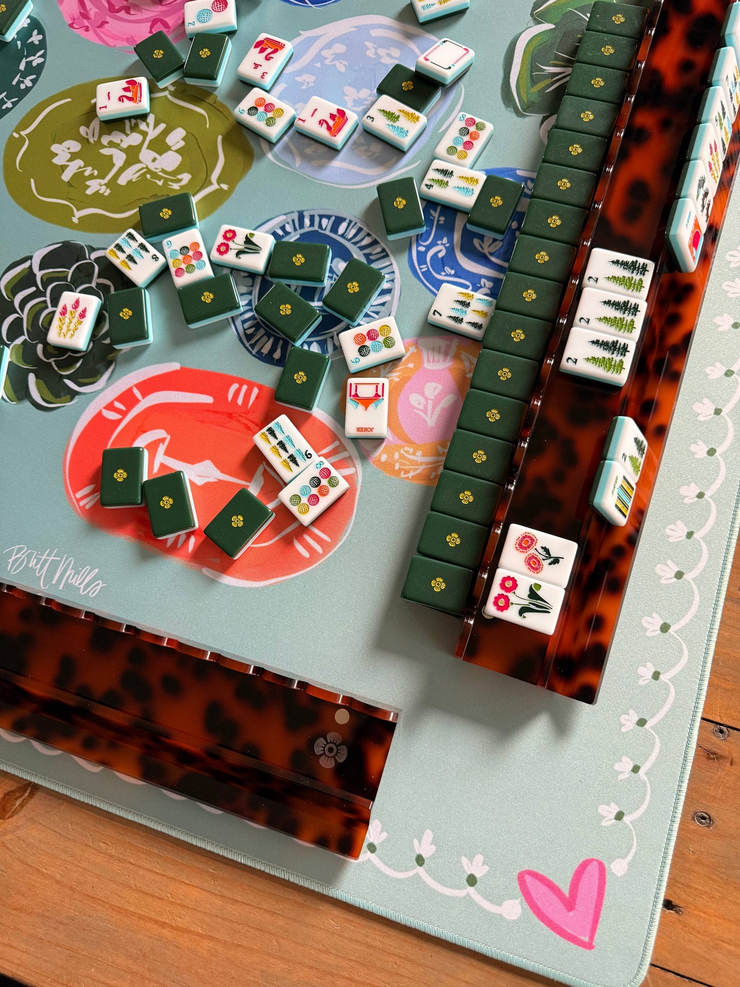 Britt Mills Neoprene Mahjong Mats