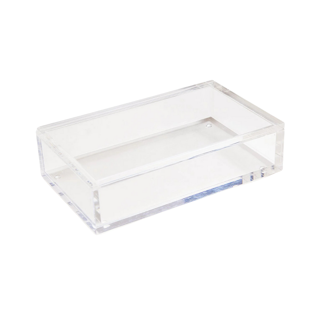 LUCITE MAHJONG TILE DISPLAY BOX