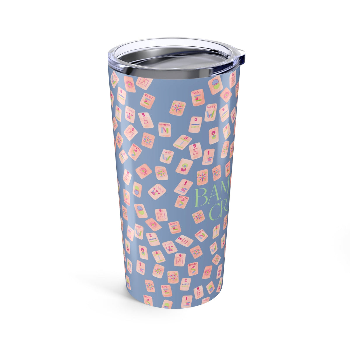 Mah Jong Stainless Tumbler