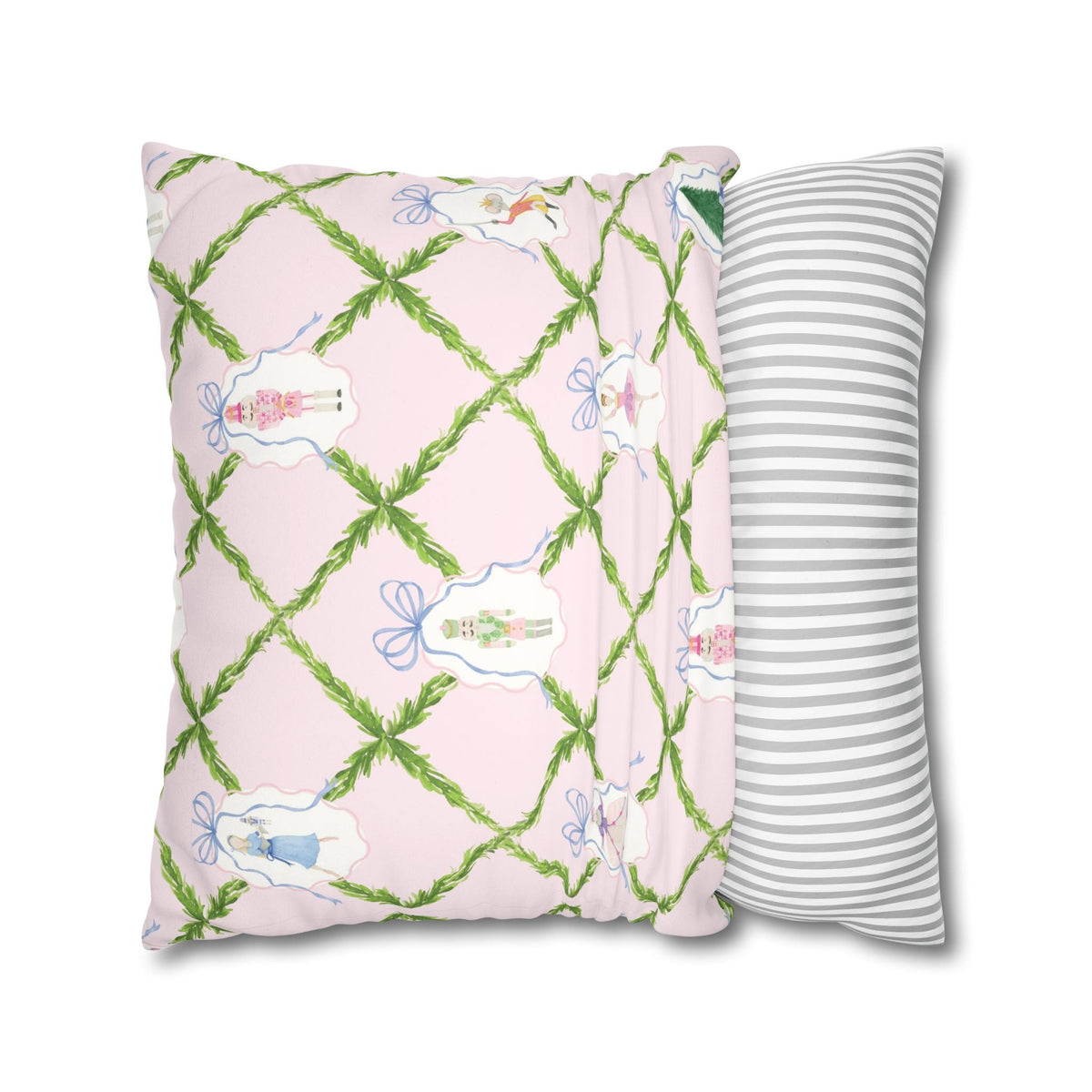 Nutcracker Ballet Velvet Pillow Cover