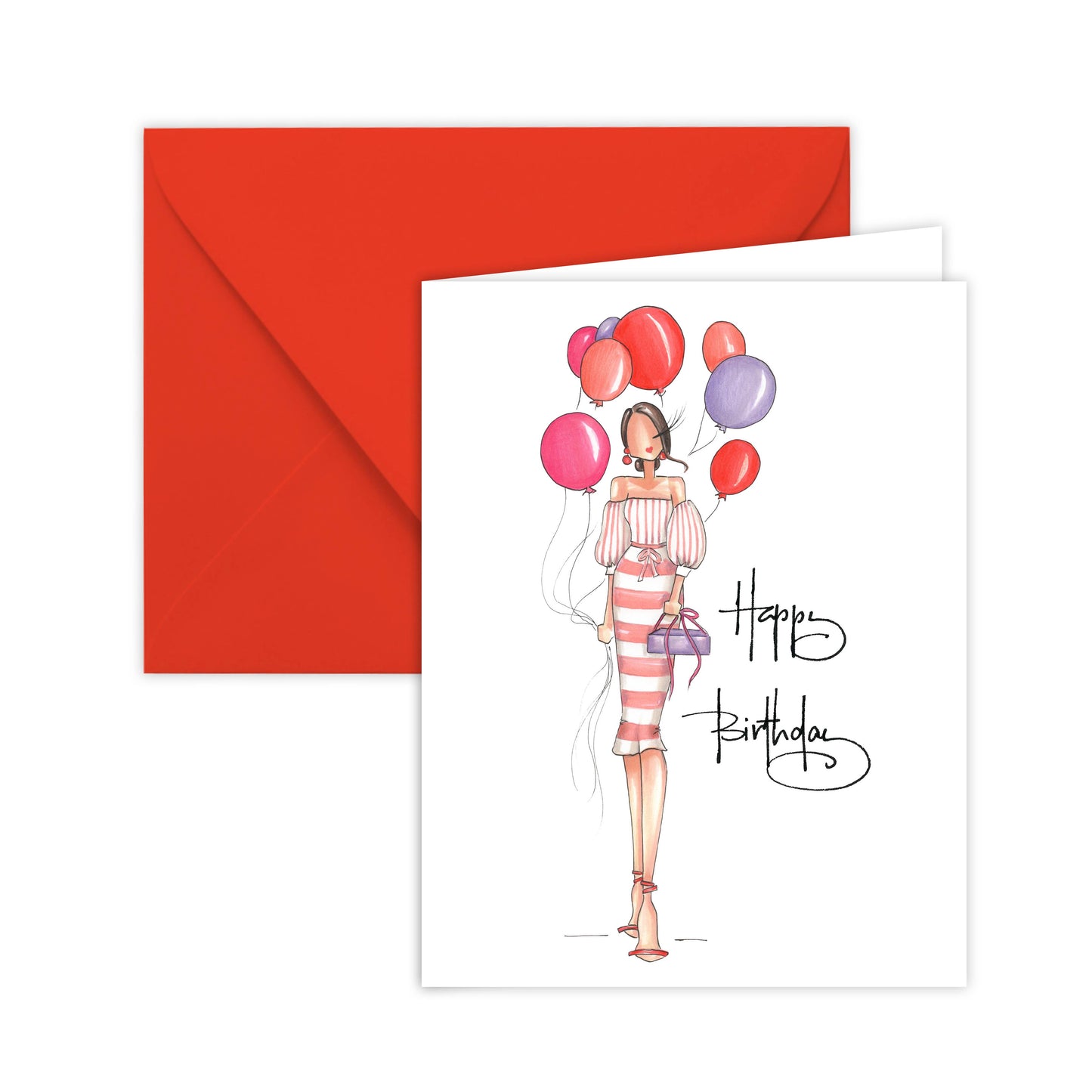 "Quinn" greeting card