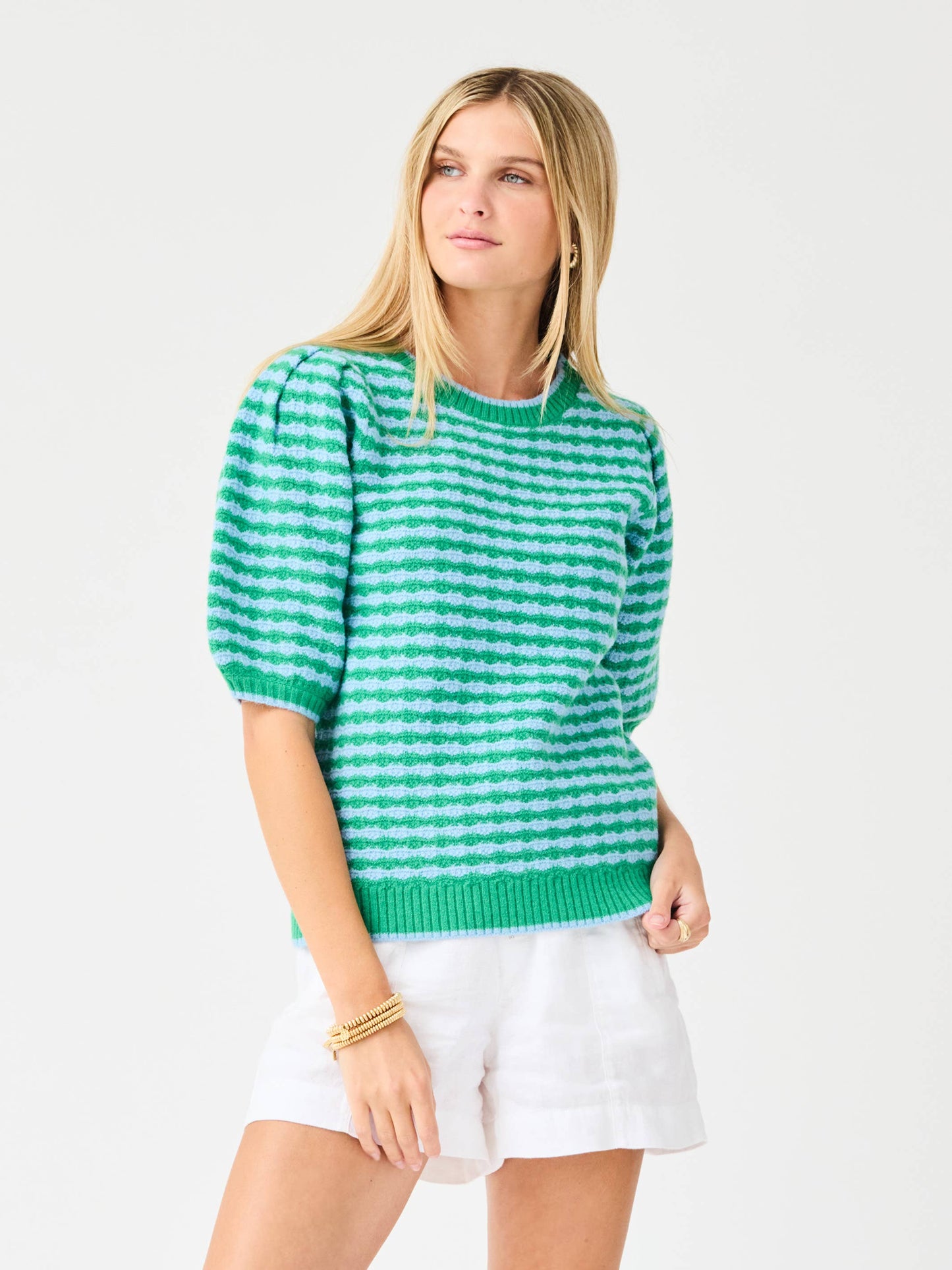 Abigail Sweater | Blue Green