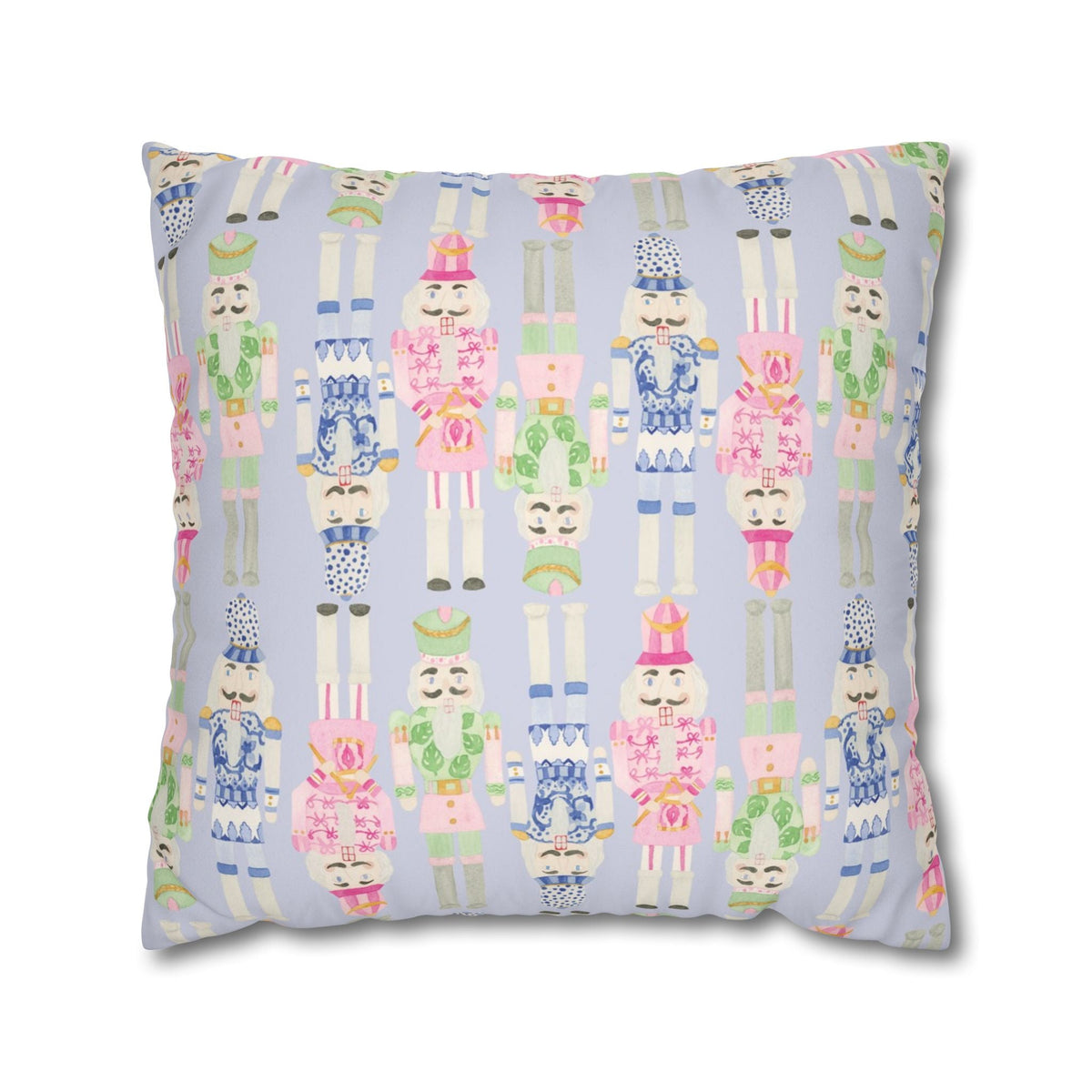 Grandmillenial Nutcracker Velvet Pillow Cover