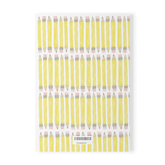 Watercolor Pencil Softcover Notebook