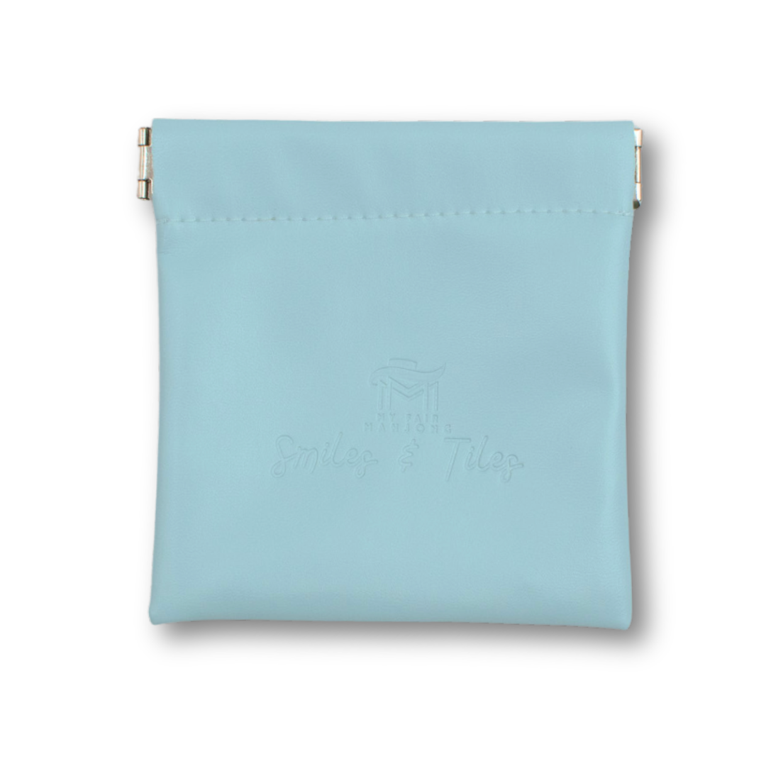 MFM Coin, Dice, Extra Mahjong Tile Pouch  |  4x4" Bag