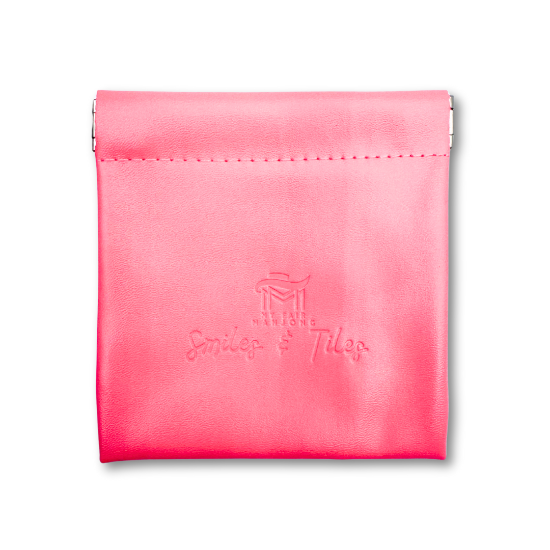MFM Coin, Dice, Extra Mahjong Tile Pouch  |  4x4" Bag