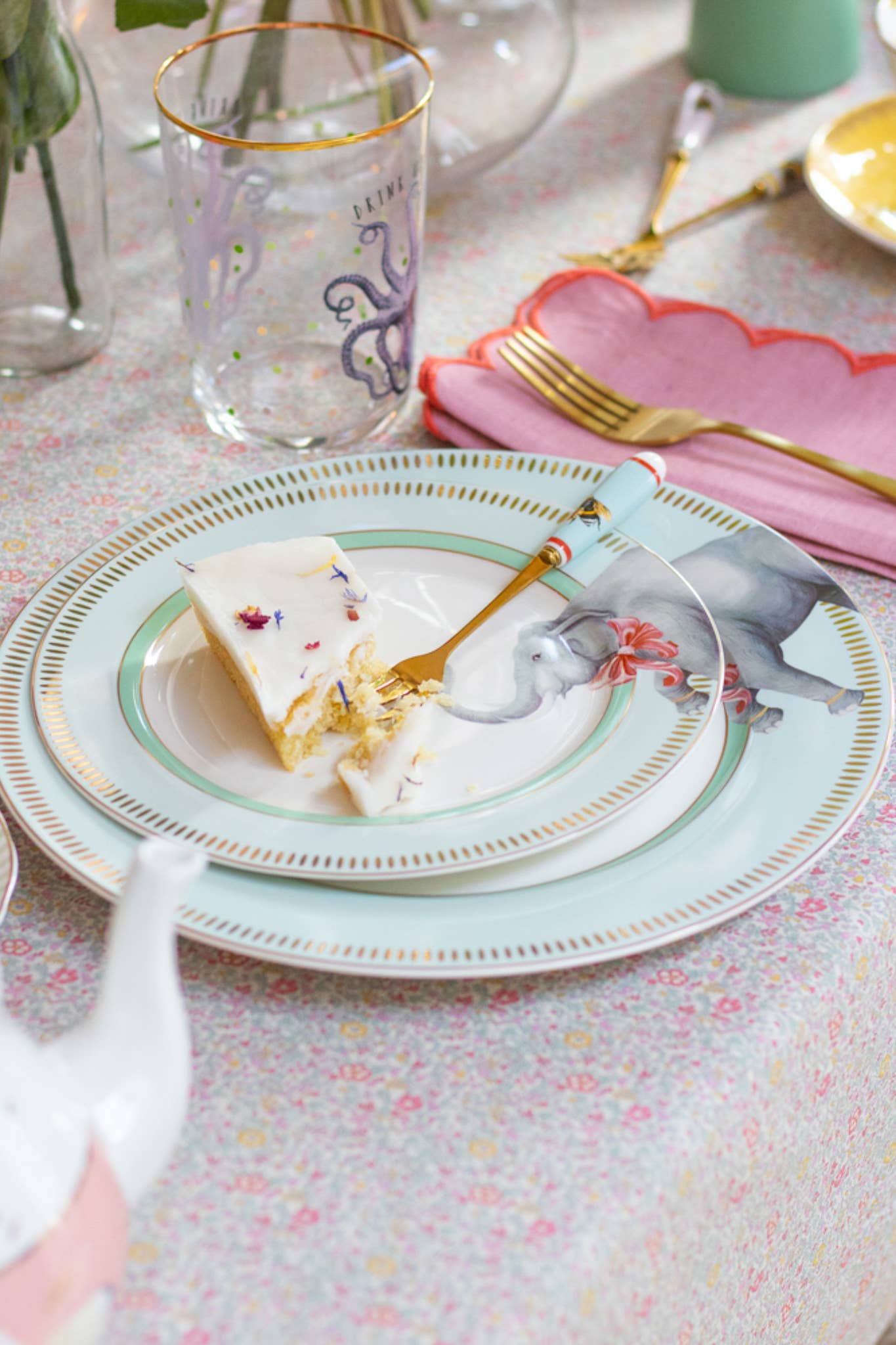 Yvonne Ellen Bees Cake Forks (Set of 4)