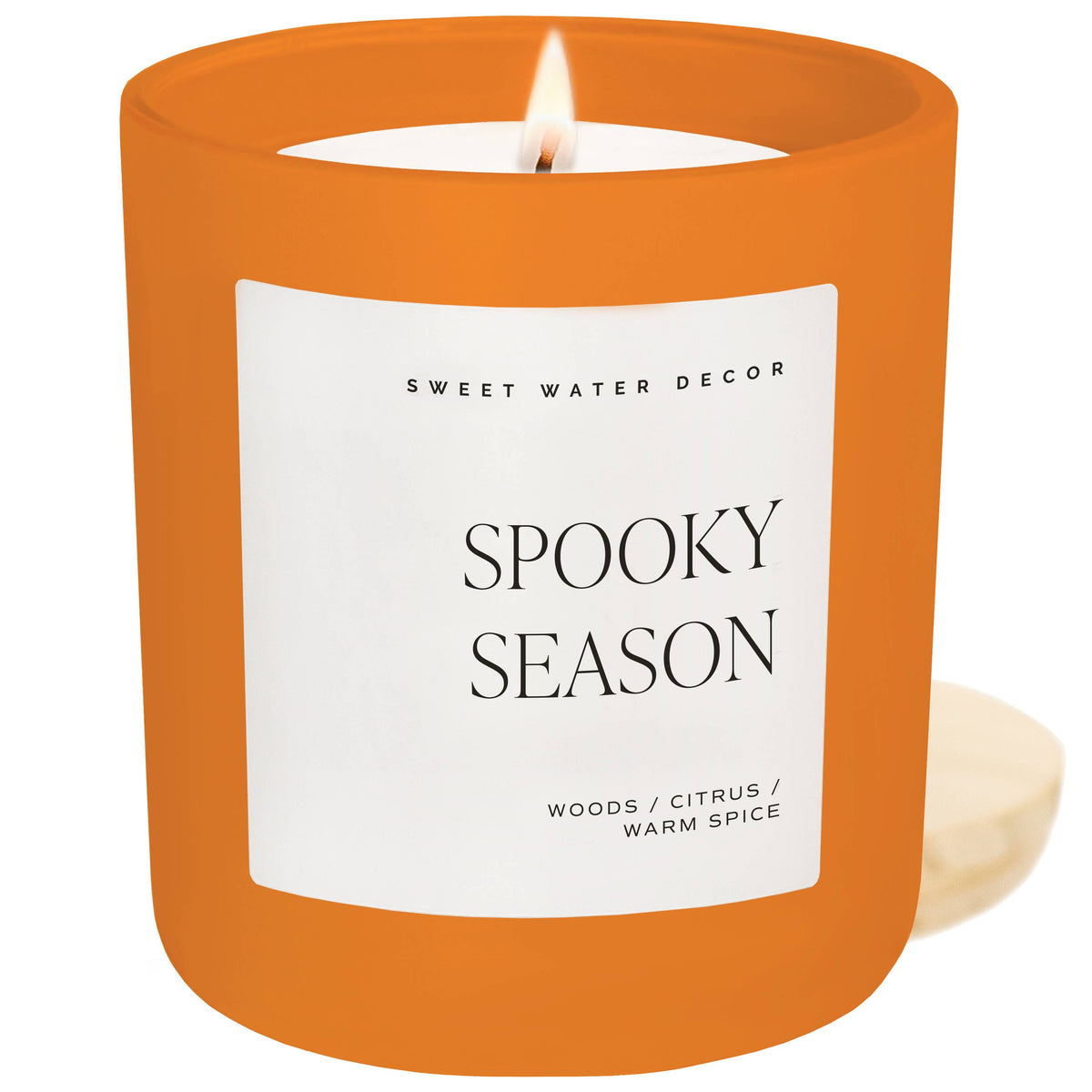 Sweet Water Decor - Spooky Season 15 oz Soy Candle - Halloween Decor & Gifts