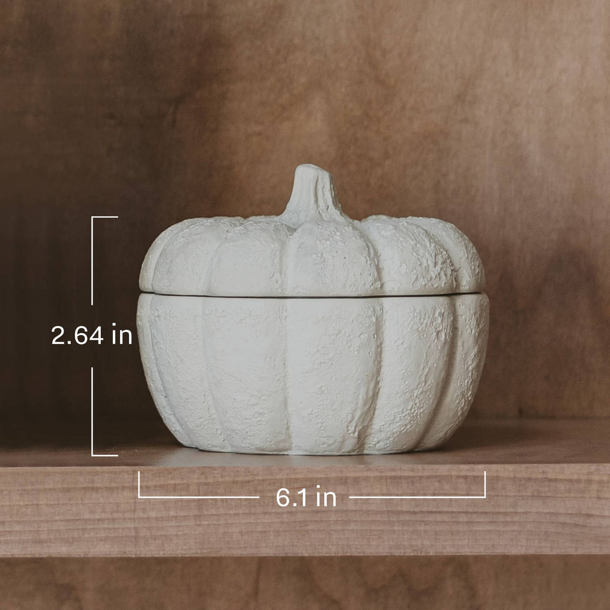 Sweet Water Decor - *NEW* Pumpkin Jar Soy Candle, 13.5 oz - Cashmere and Vanilla