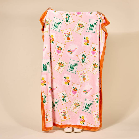 Snuggle Up Plush Blanket – It's Mahj Time