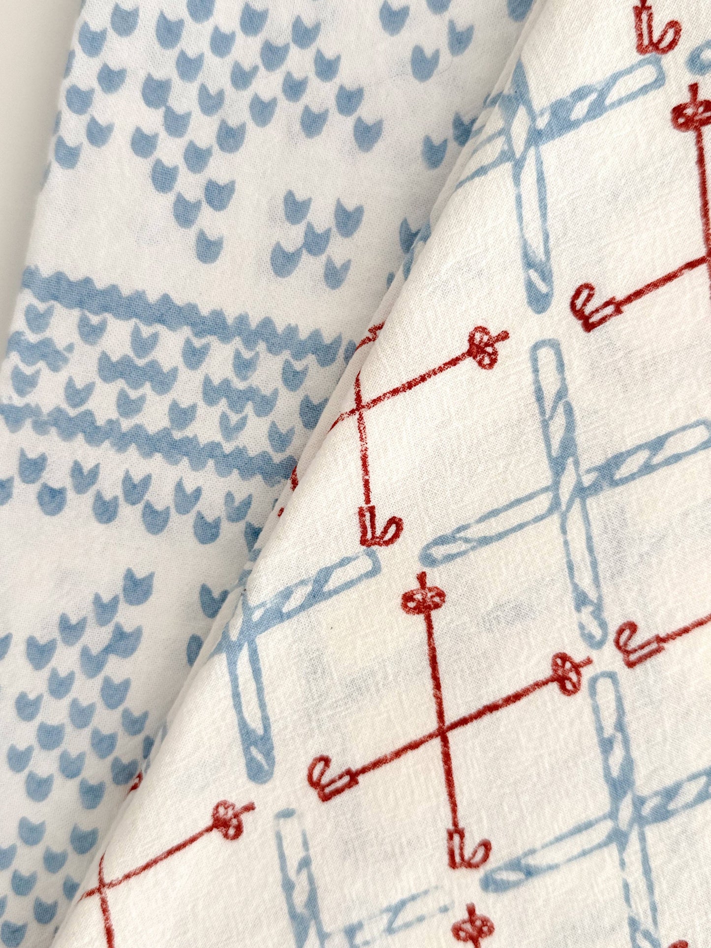 Tea Towel - Sweater, Uniform Blue