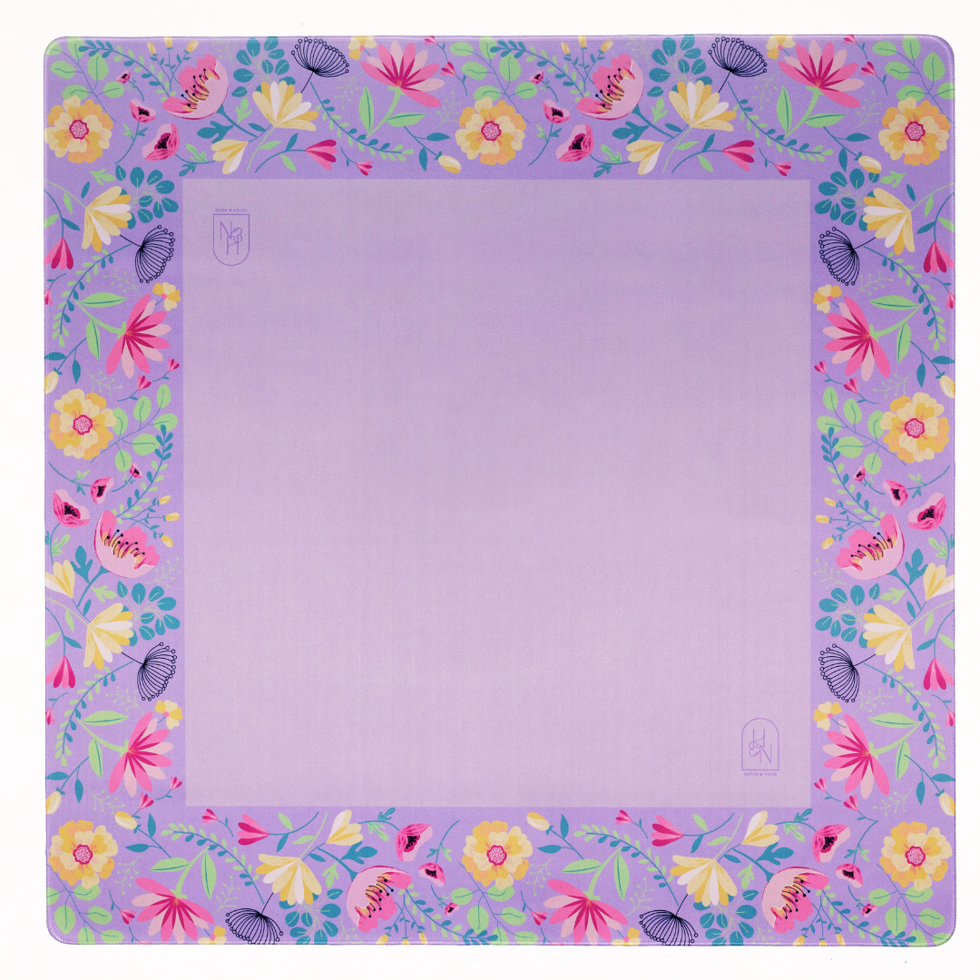 Hutch & Nook Mahjong Mat - Lavender