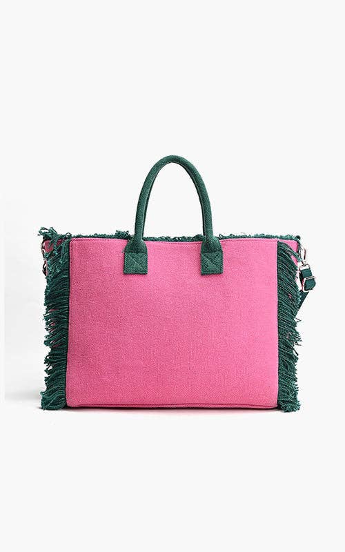 Pink Flutter Oasis Tote