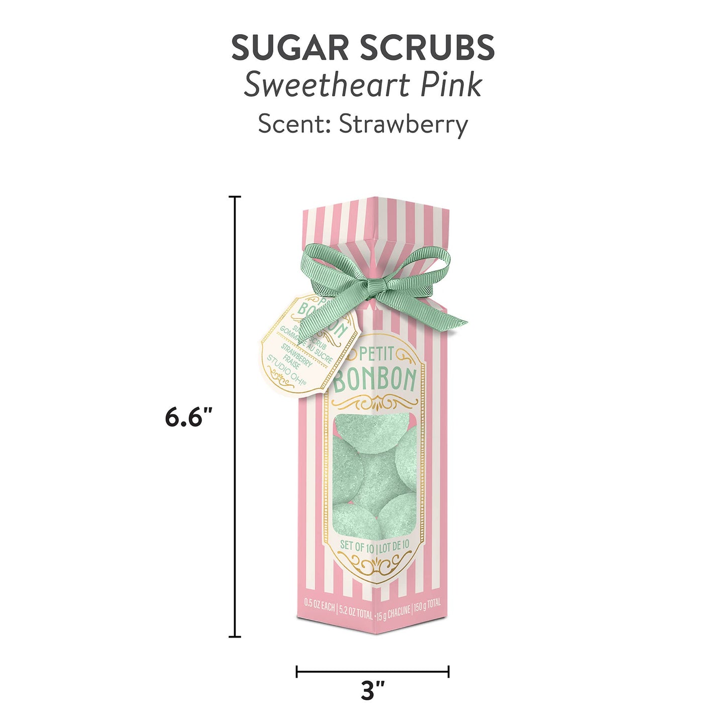 Petit Bonbon Sweetheart Pink Sugar Scrub