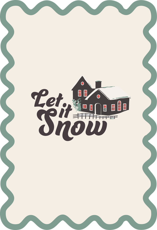 Girl Tribe Co - Let It Snow Mahjong Shufflers Set of 2