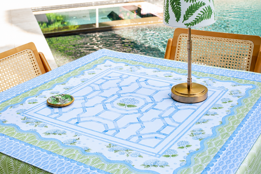 Anders Ruff Hamptons Hydrangea Mahjong Mat
