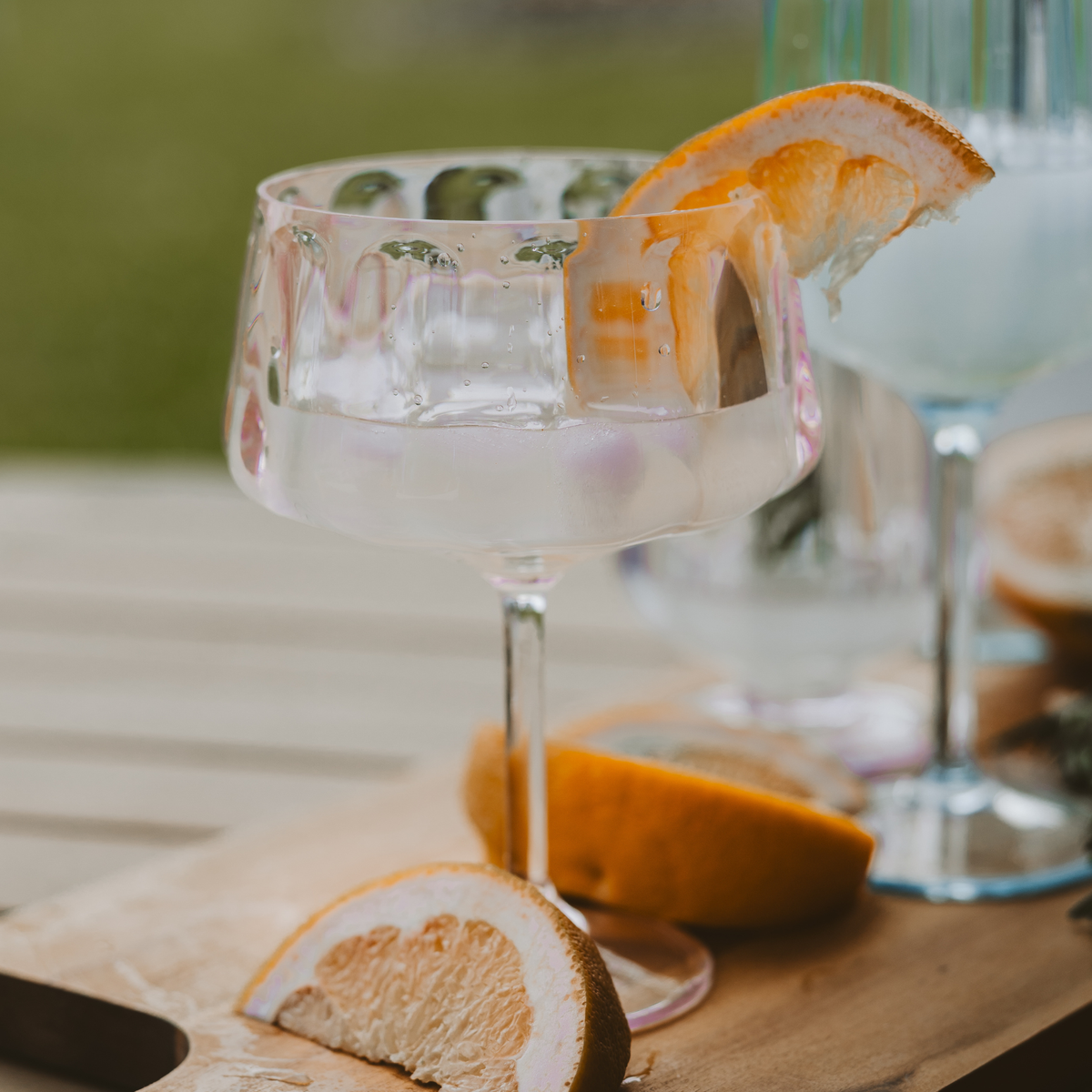 Sweet Water Decor - Outdoor Plastic Coupe Drinkware - Home Decor