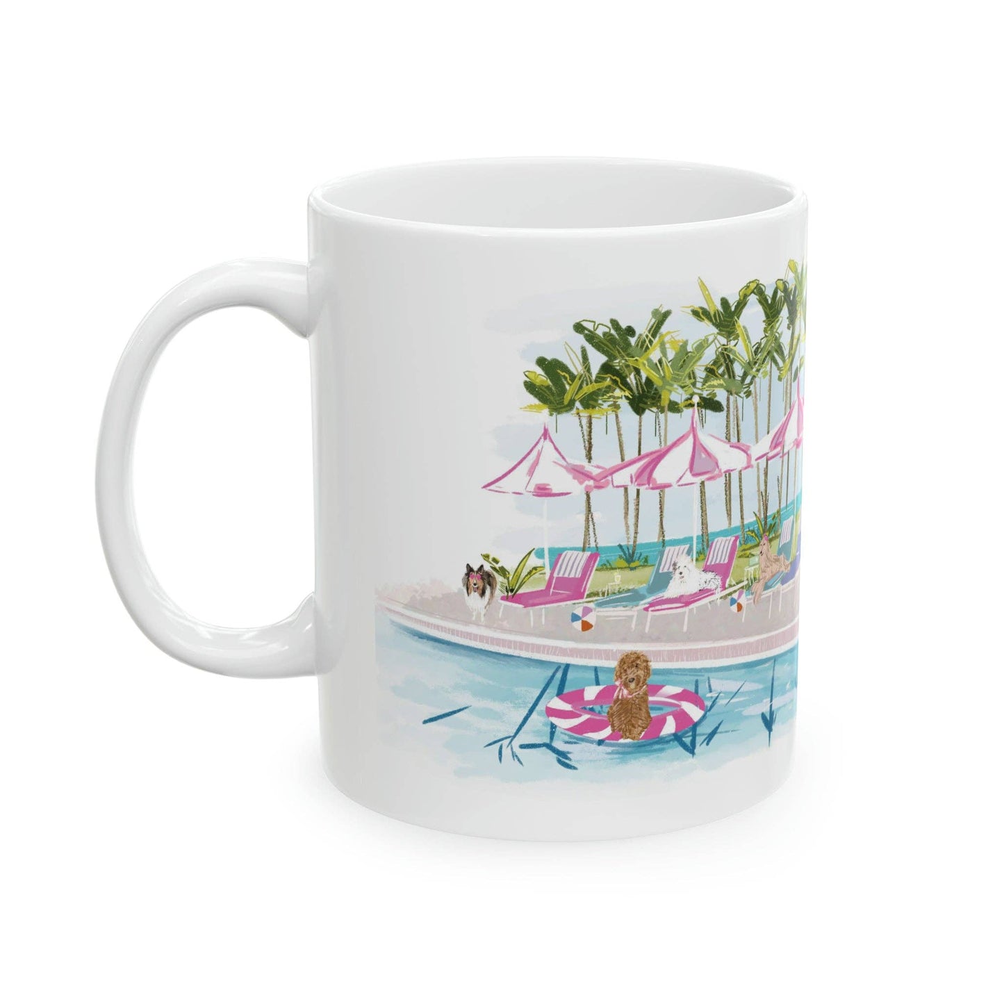 POOL PAWTY - Mug