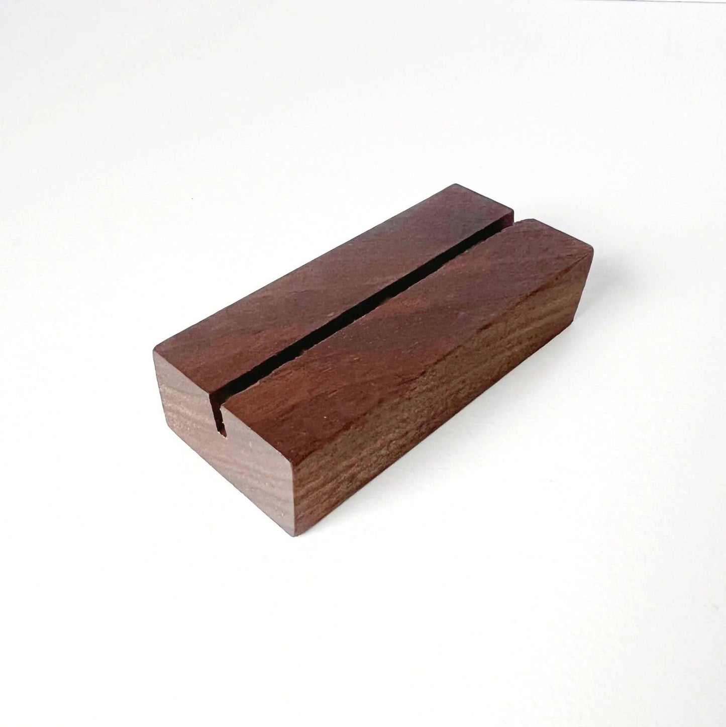 Wood card holder
