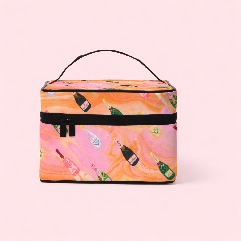 Champagne & Mahj Collection Mahjong Tile Storage Bag Tote