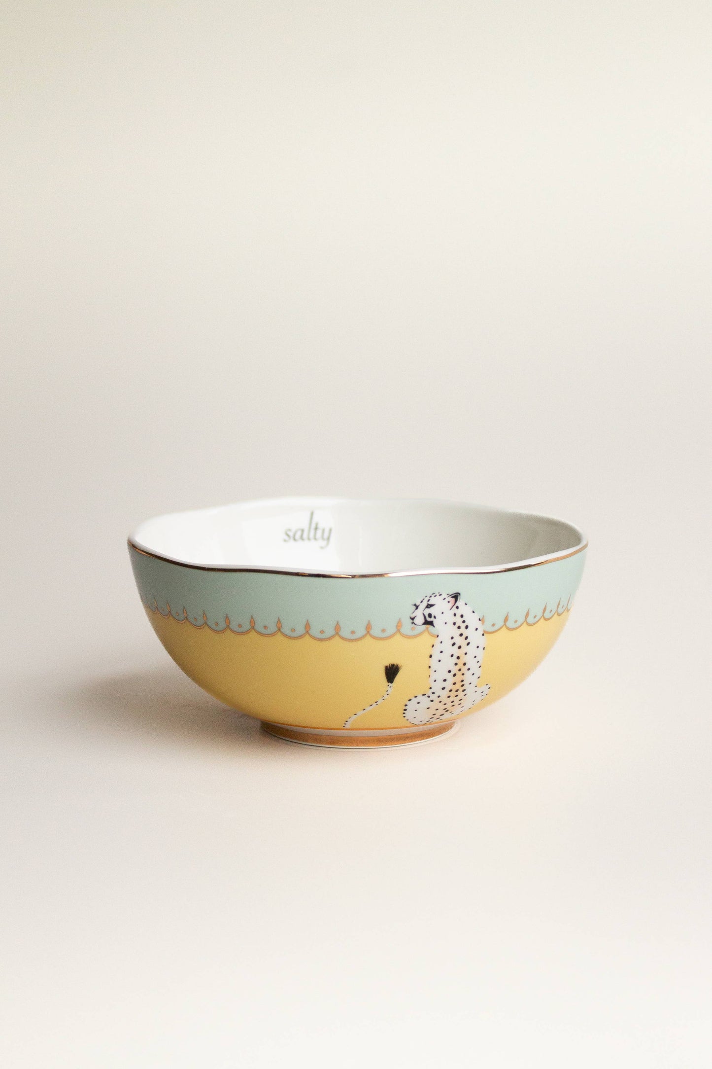 YVONNE ELLEN SET OF 3 NESTING BOWLS CHEETAH