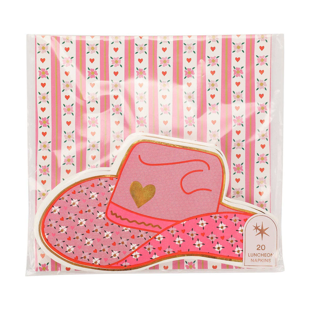 Hey Cowgirl Diecut Napkins (20 ct)