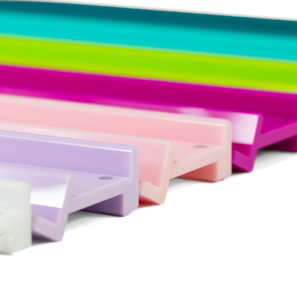 MFM MAHJONG RACKS | Premium Acrylic | 4 Racks + 4 Pushers
