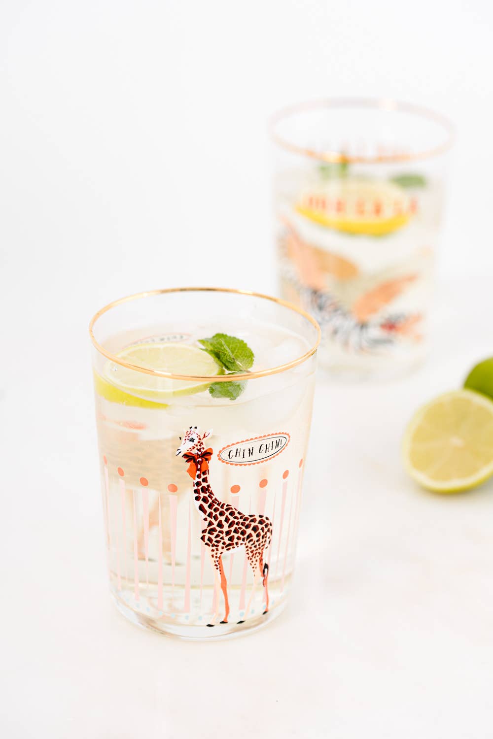 Yvonne Ellen Giraffe Hi Ball Glass 55cl