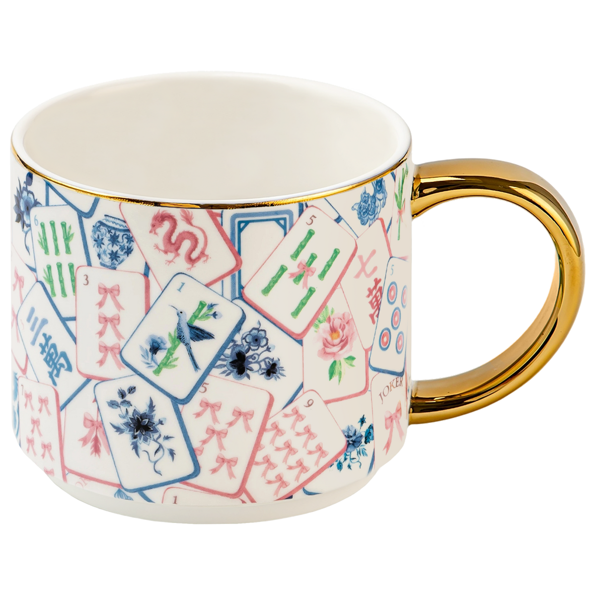 Sweet Water Decor - *NEW* Mahjong Tiles Coffee Mug - Decor & Gifts