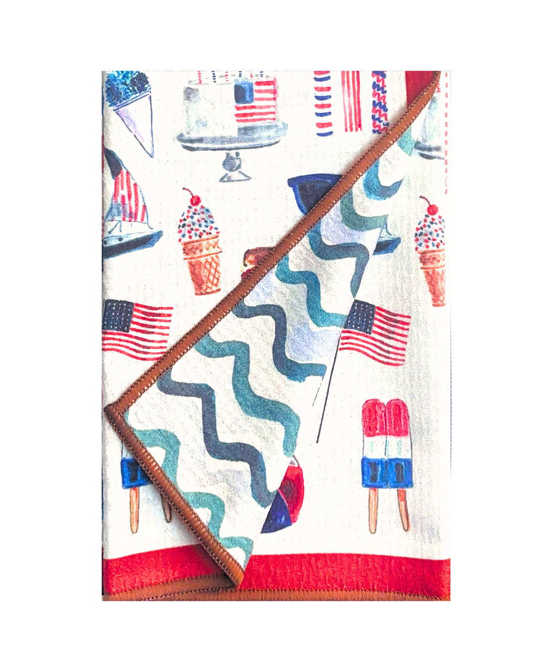 Summer Fun Double-Sided Tea Towel
