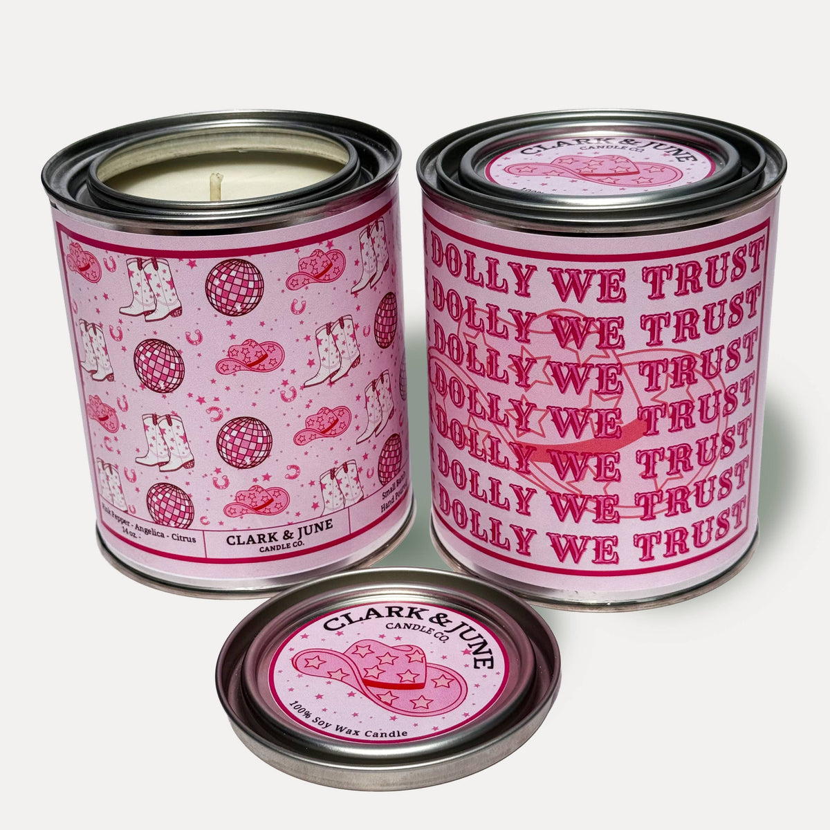 In Dolly We Trust Seasalt - Orchid - Kelp 14oz Candle