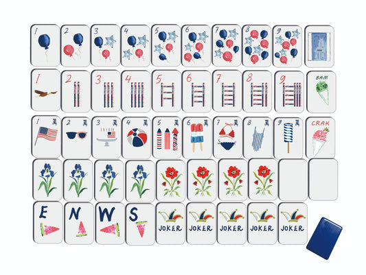 Summer Fun Mahjong Kit