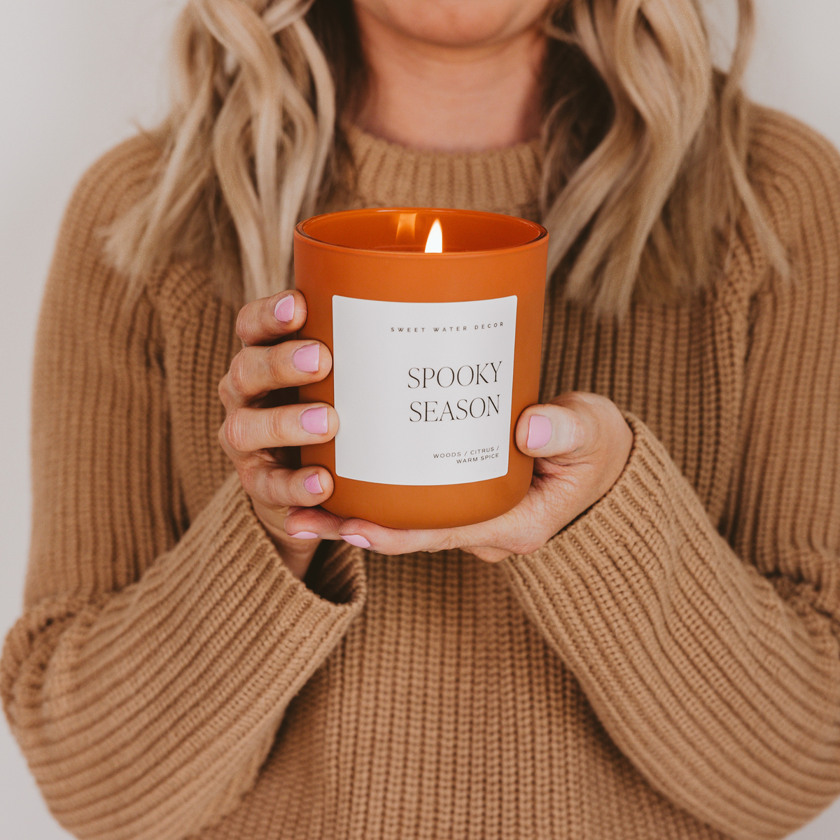Sweet Water Decor - Spooky Season 15 oz Soy Candle - Halloween Decor & Gifts