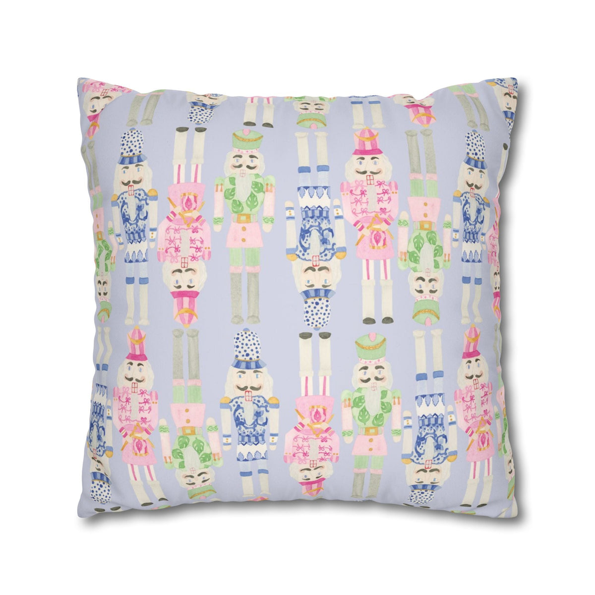 Grandmillenial Nutcracker Velvet Pillow Cover