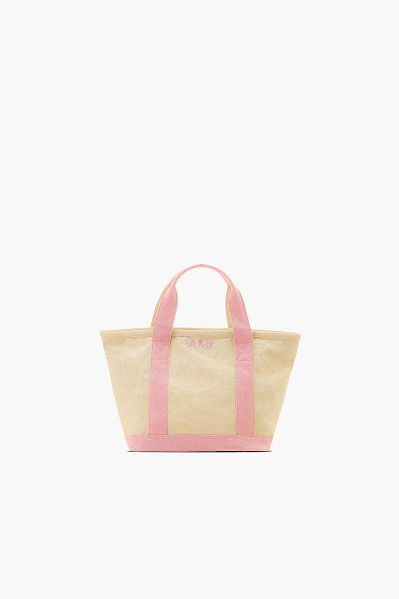 Whimsical Butterfly Beaded Small Boat Tote