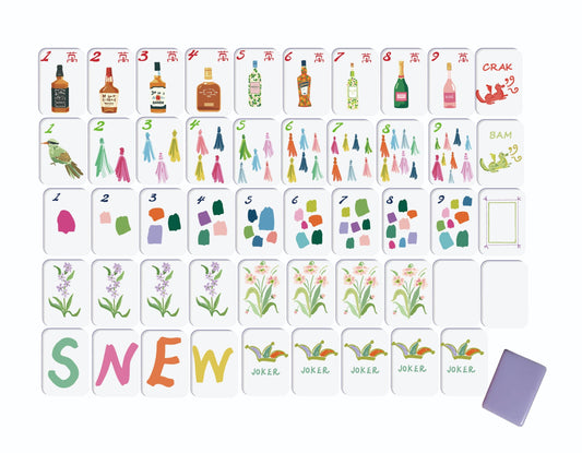 Cocktails Mahjong Kit