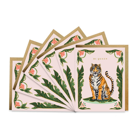 Hi Queen Boxed Set Of 6 Cards